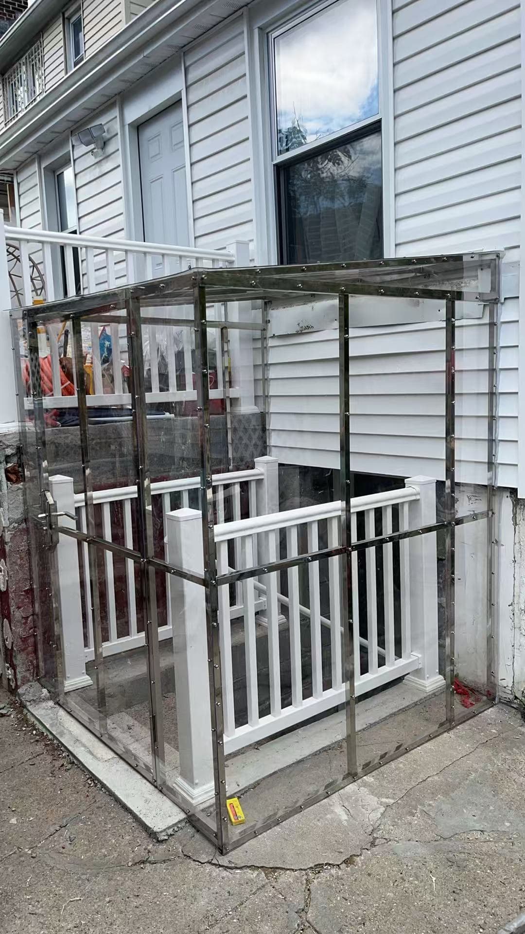 8a8cfaf410191102eaee845f8e7cc691 — #P-0253 — AWNING — Custom Iron Works by JYC Steel NYC