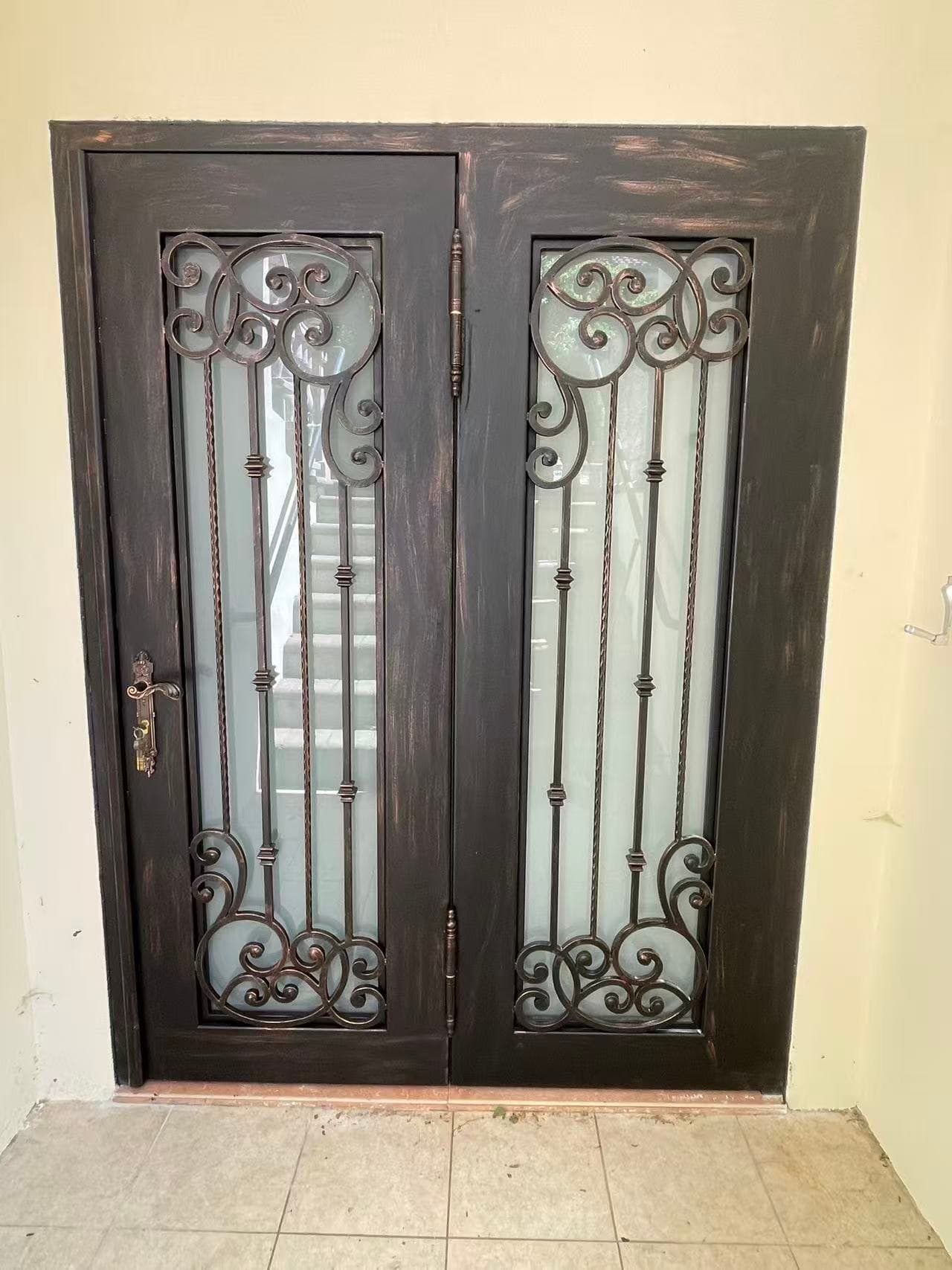cb0021fd57239176f23c0071847ace40 — #P-0293 — DOOR — Custom Iron Works by JYC Steel NYC