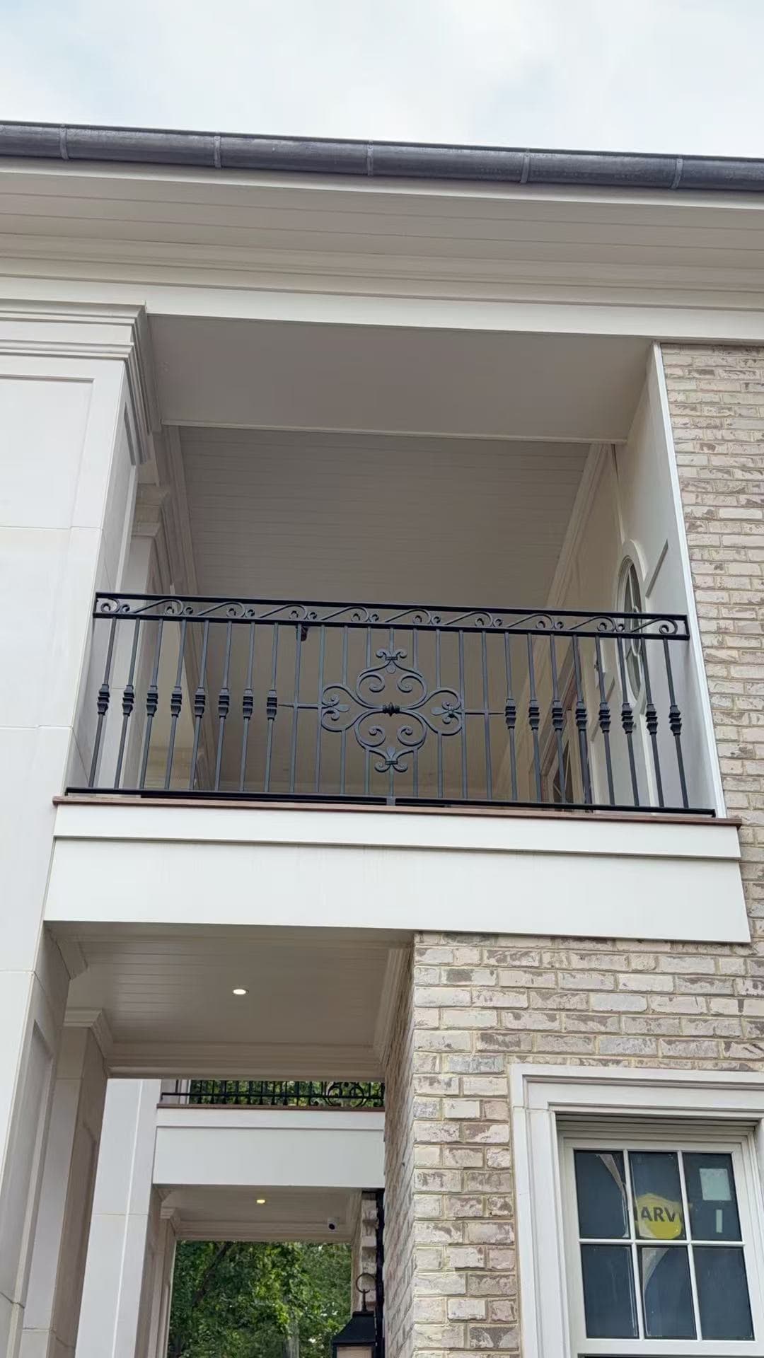 a0ca881e8a24e6a85be4c29b70598c58 — #P-0681 — BALCONY — Custom Iron Works by JYC Steel NYC