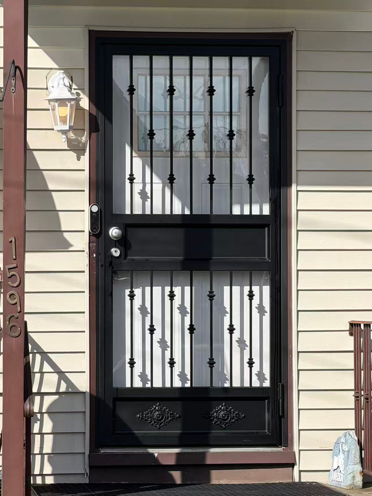 a6db5f52681bc46eebfd12285afd52c2 — #P-0685 — DOOR — Custom Iron Works by JYC Steel NYC