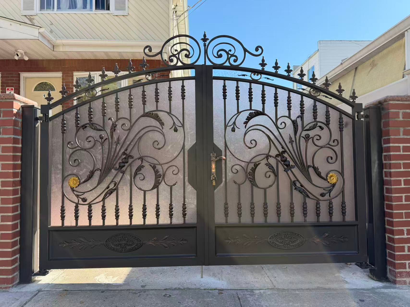 ede221b317458c94a0ec87e7e6ecddc3 — #P-0686 — GATE — Custom Iron Works by JYC Steel NYC