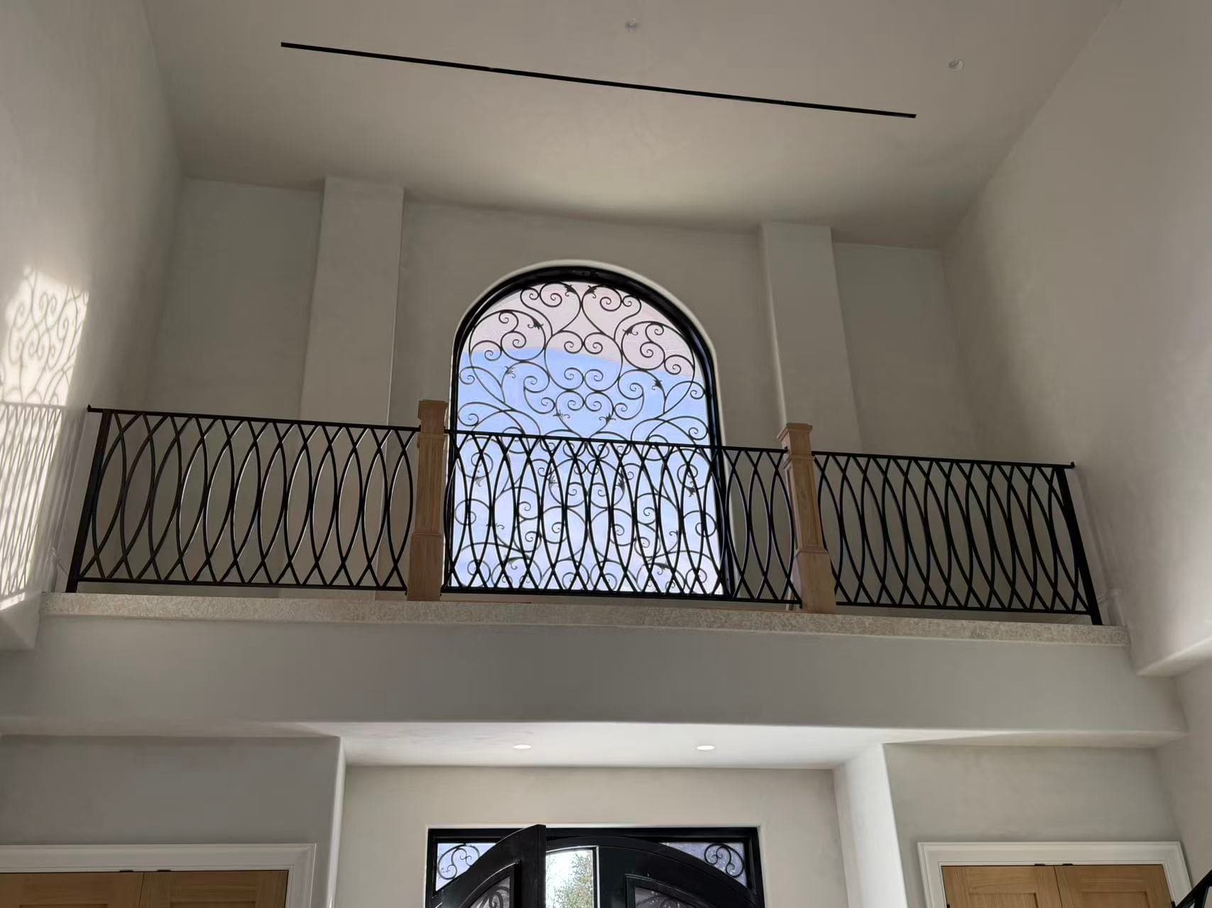 f7e7e52934266945d9571e8f78fe42e0 — #P-0693 — BALCONY — Custom Iron Works by JYC Steel NYC