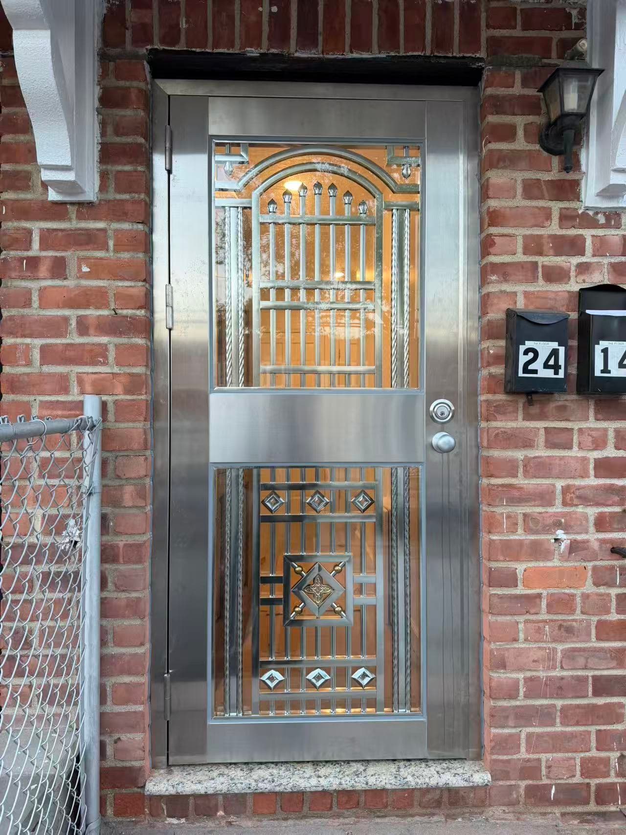 05779d8bbfd5462ea6d8cc6e22729dfa — #P-0710 — DOOR — Custom Iron Works by JYC Steel NYC