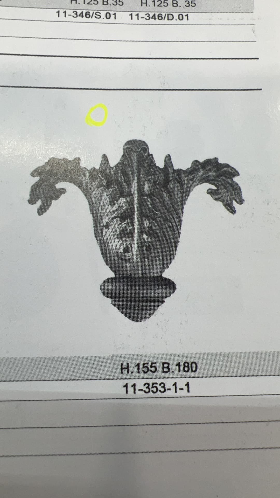 Acanthus Leaf Decoration