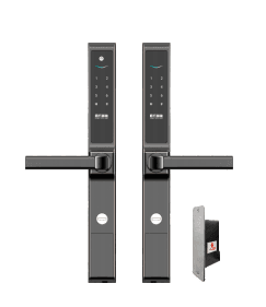 Dual-system Electronic Lock - Space Gray (w/Remote) (JYC Custom)