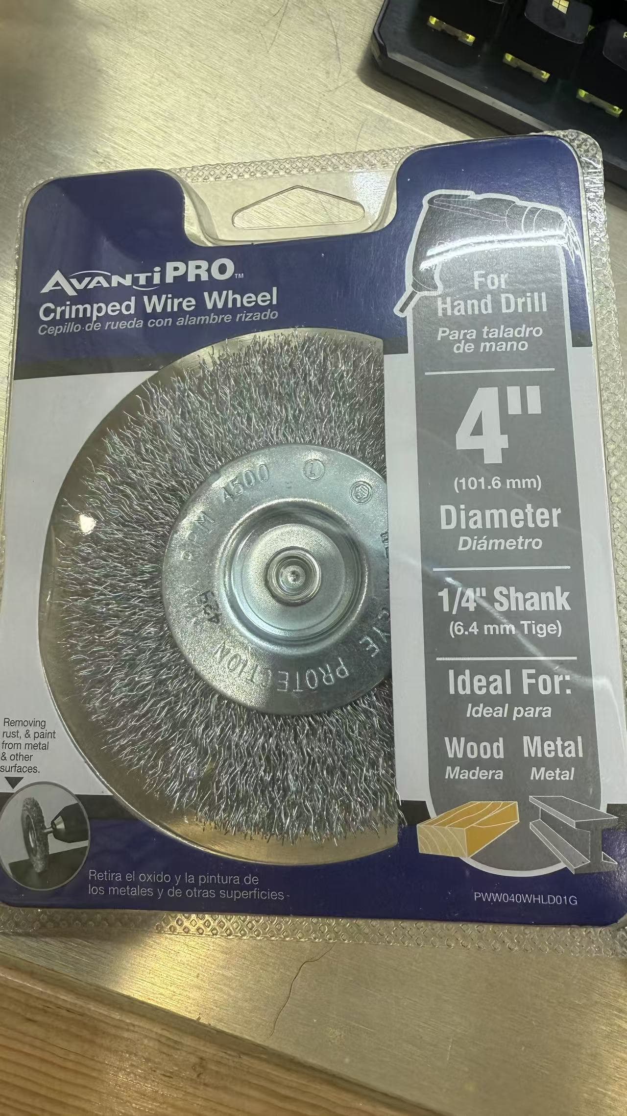 4 in. Crimped Wire
