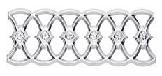 Link Flower 100×300 Silver 0.5