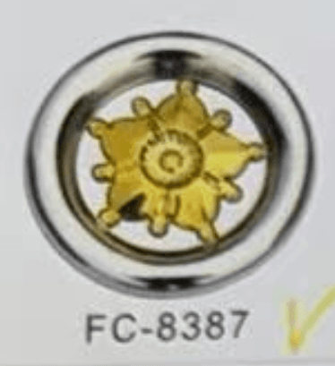 Star Flower 100mm Silver 0.5