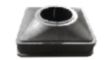 1-1/2" Round Pipe Cap
