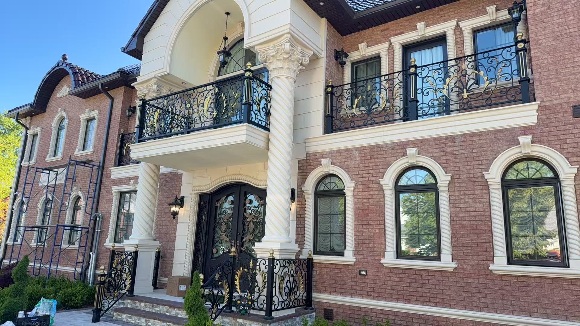 e843d6257d20fb999362c506bdaa5a4f — #P-0024 — BALCONY — Custom Iron Works by JYC Steel NYC