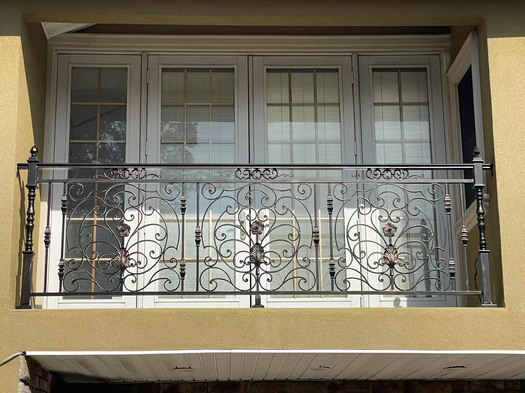 Image_20250313110612 — #P-0055 — BALCONY — Custom Iron Works by JYC Steel NYC