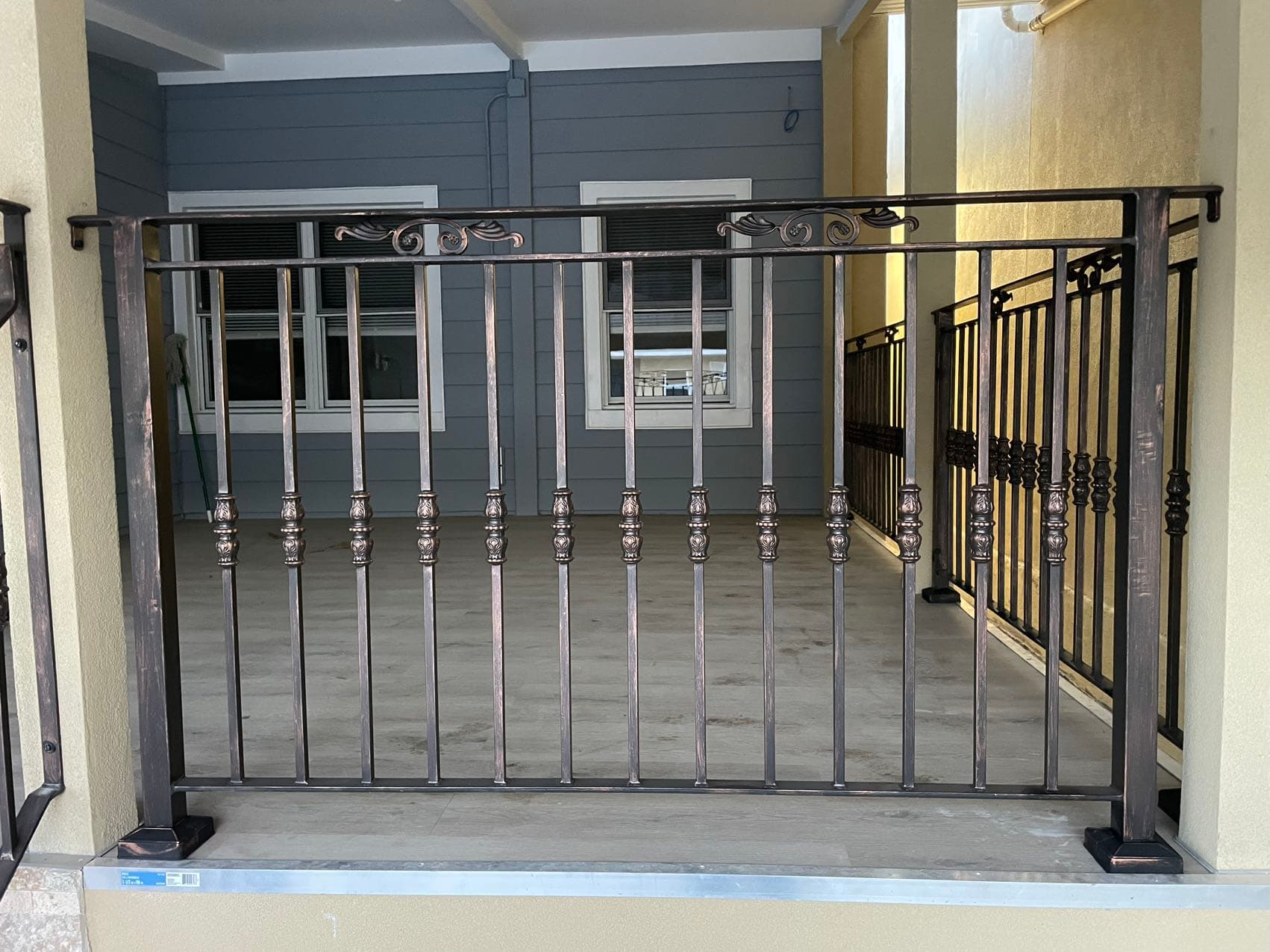 Image_20250205144632 — #P-0145 — BALCONY — Custom Iron Works by JYC Steel NYC