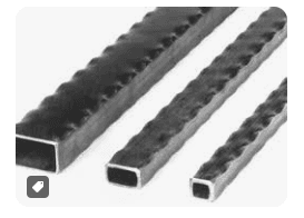 Hammered Tubing 2×1-3/16"
