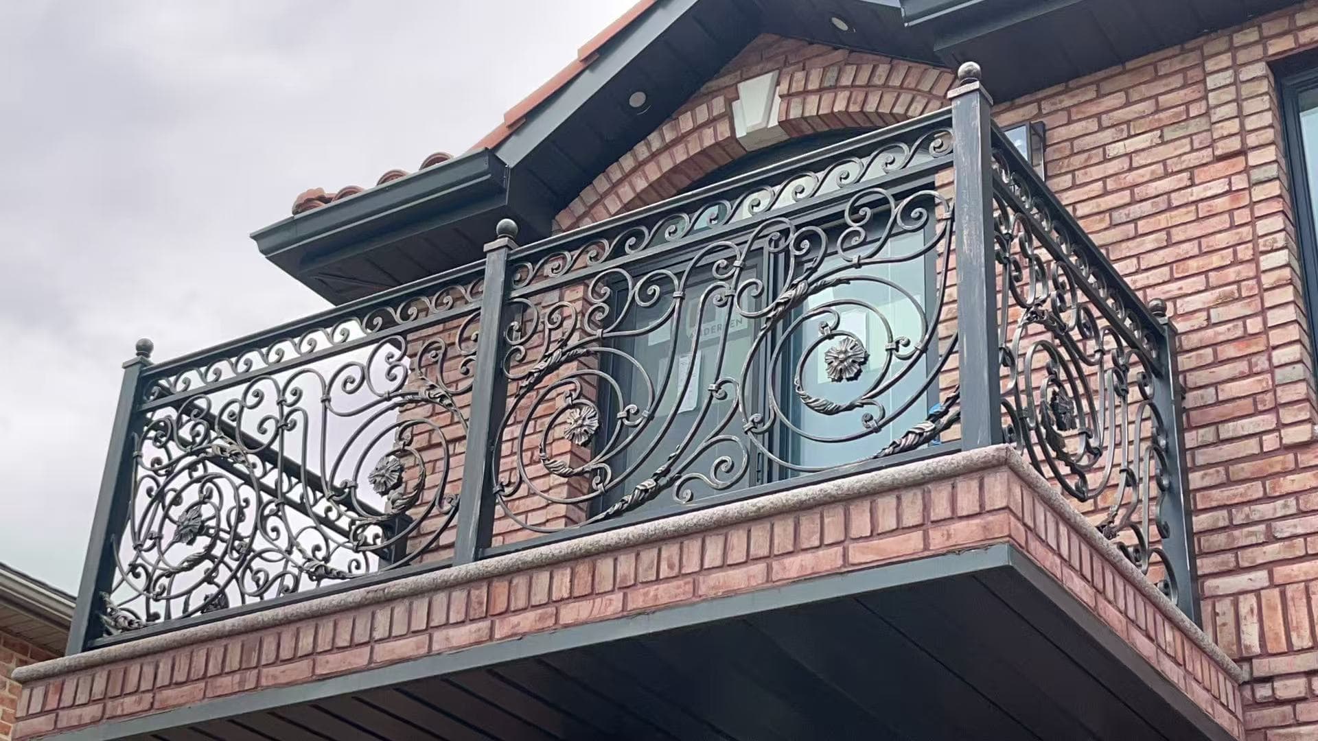 24a92704b3b7b716c2236f35afc282d5 — #P-0234 — BALCONY — Custom Iron Works by JYC Steel NYC