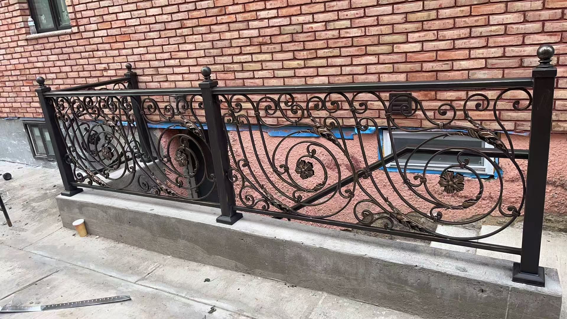 0ade984890539b2d5f11fc29b82cce14 — #P-0238 — RAIL — Custom Iron Works by JYC Steel NYC