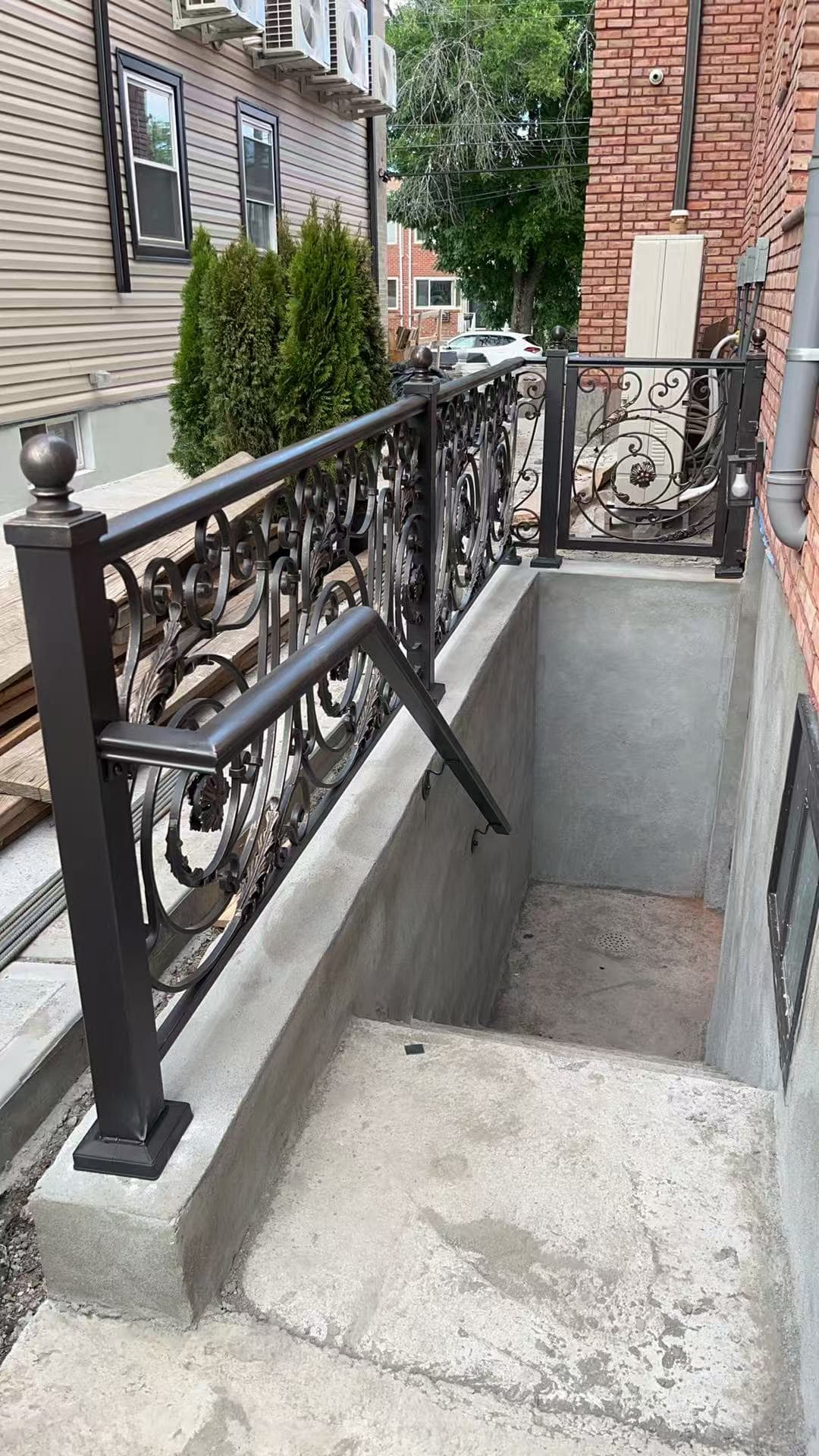 55297260b0d48ab8e72a9c27fb5de937 — #P-0239 — RAIL — Custom Iron Works by JYC Steel NYC
