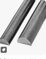 Solid Half-round 1/2"