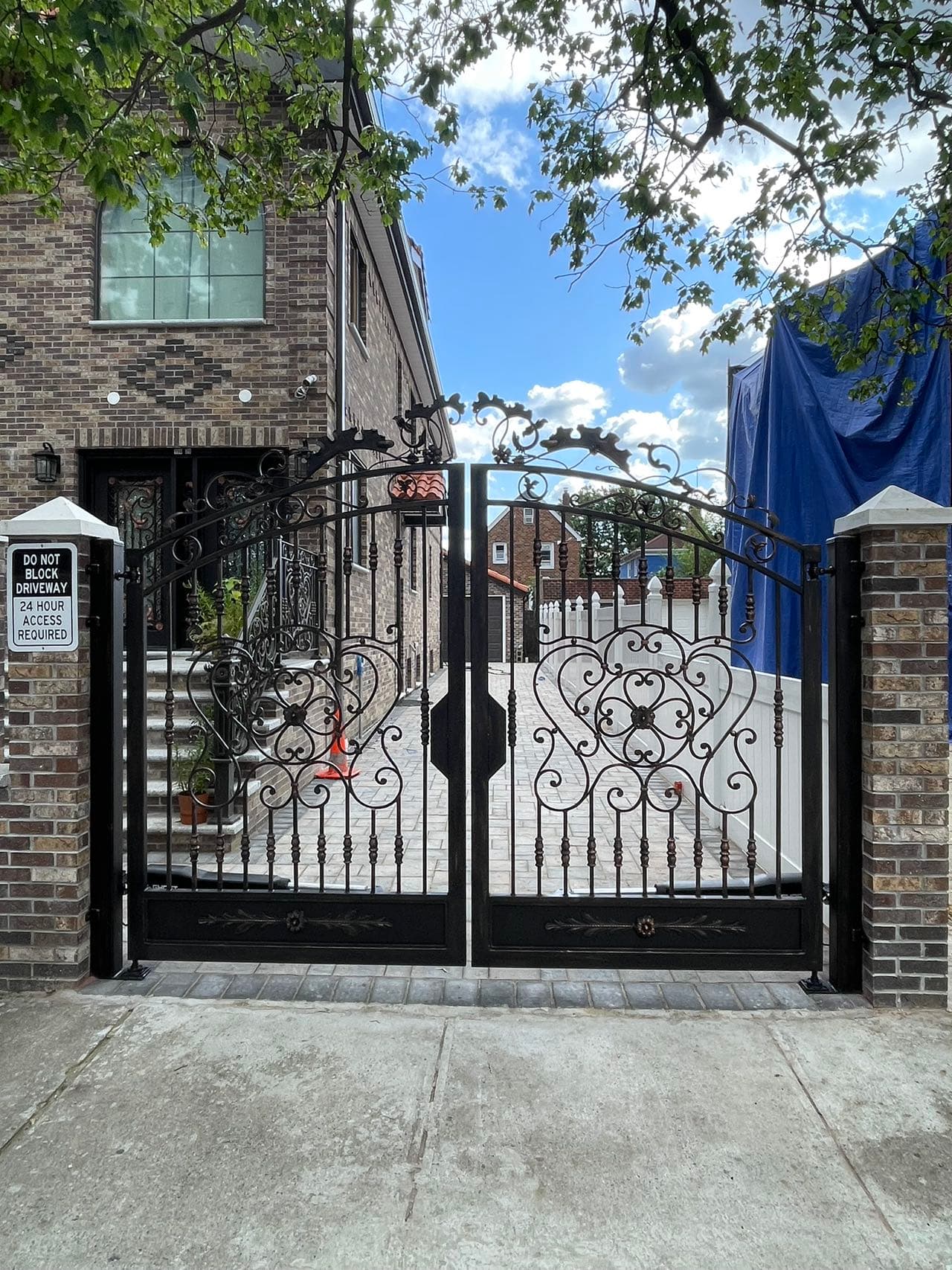 Image_20240821155017 — #P-0245 — GATE — Custom Iron Works by JYC Steel NYC
