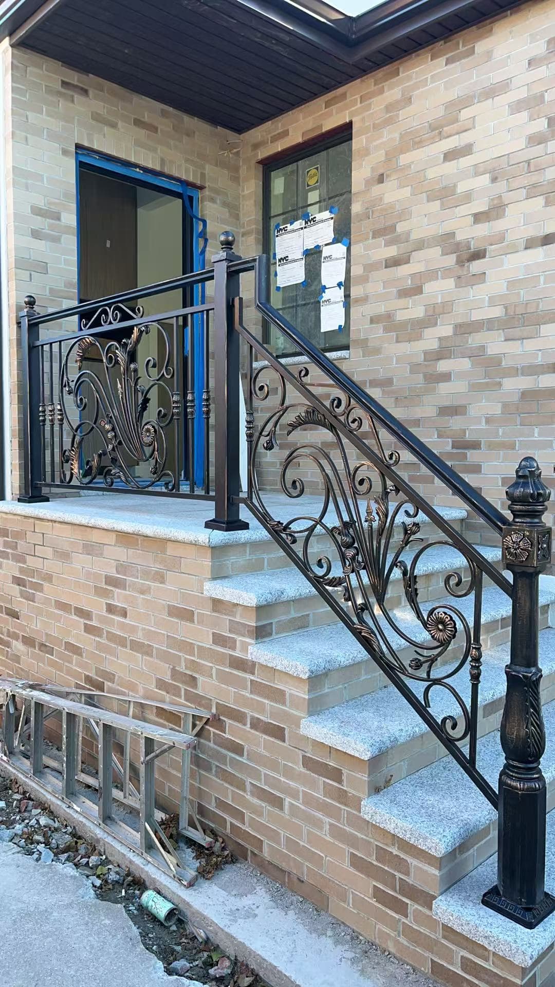 030ad15aa07785760e5931f2c6031a16 — #P-0254 — RAIL — Custom Iron Works by JYC Steel NYC