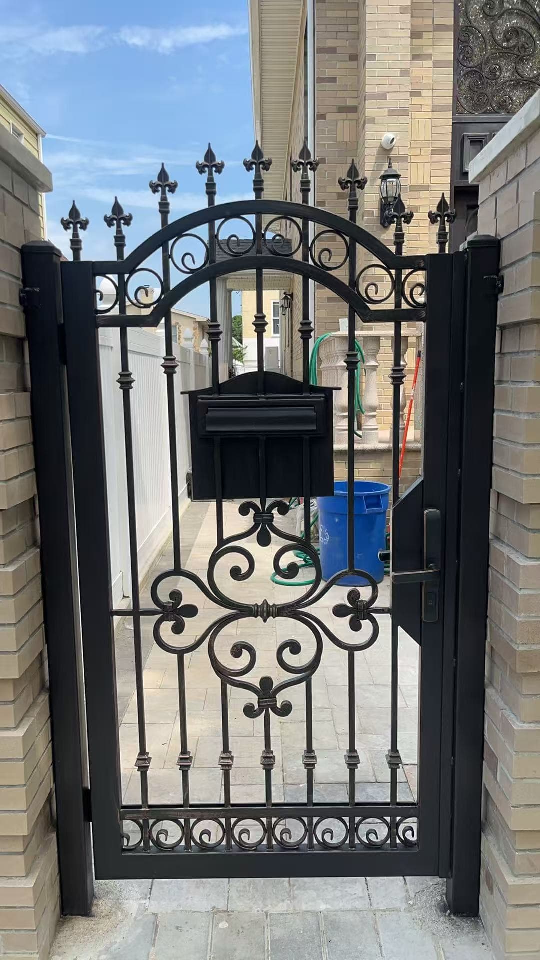 c8d68dd7b73fffac56b84b42b86881ab — #P-0301 — GATE — Custom Iron Works by JYC Steel NYC