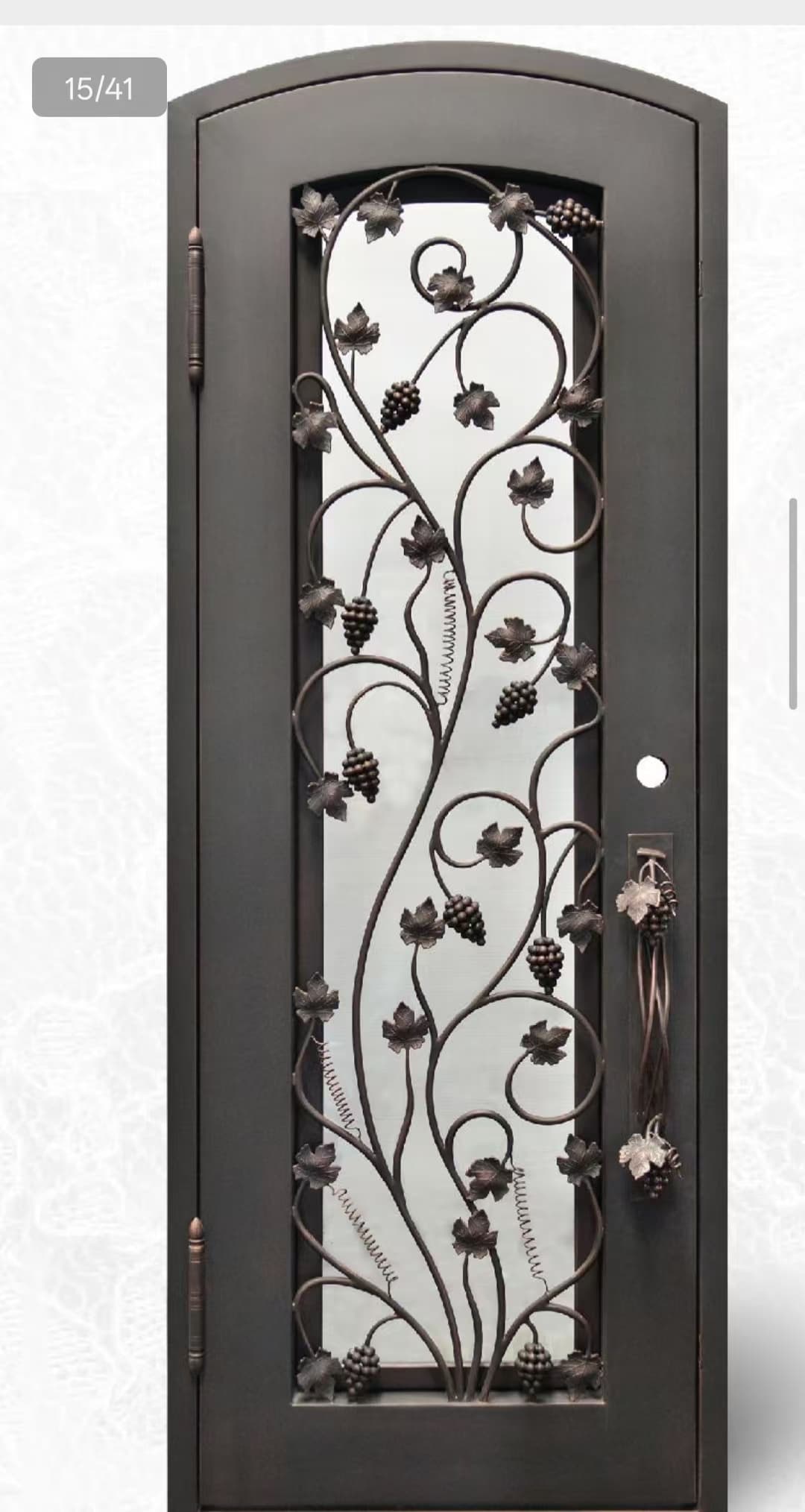 高订款8 — #P-0347 — CHINA DOOR — Custom Iron Works by JYC Steel NYC