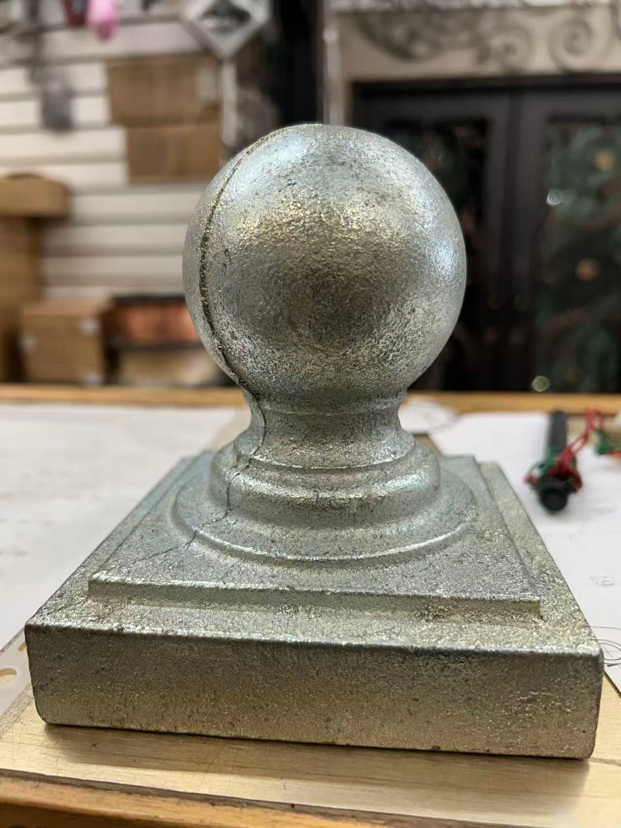 Round Ball Cap 4 Inch